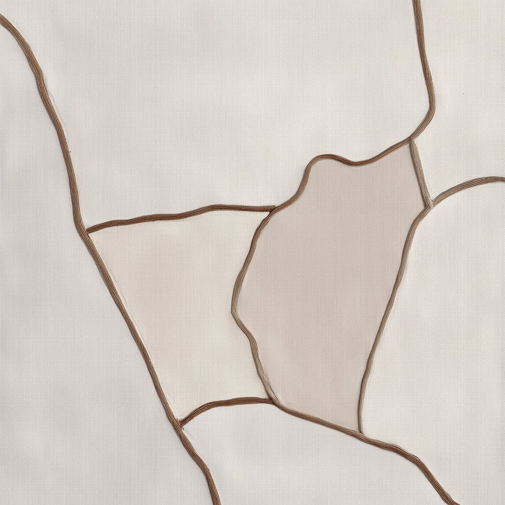 Jordfarvede abstrakte former af Alma