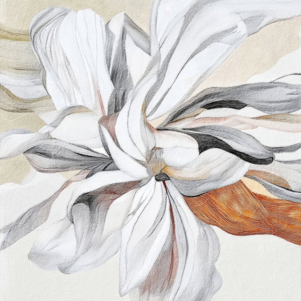 Elegant, bølgende blomst af Alma