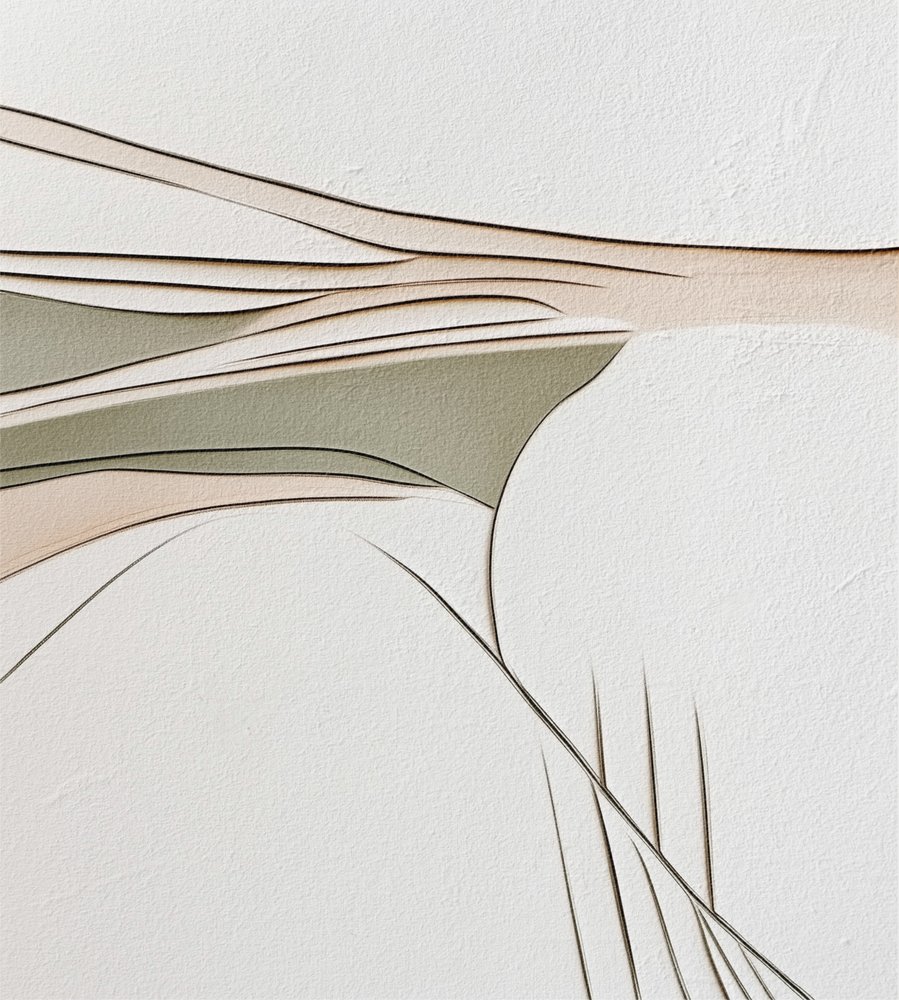 Flydende abstrakte linjer af Alma