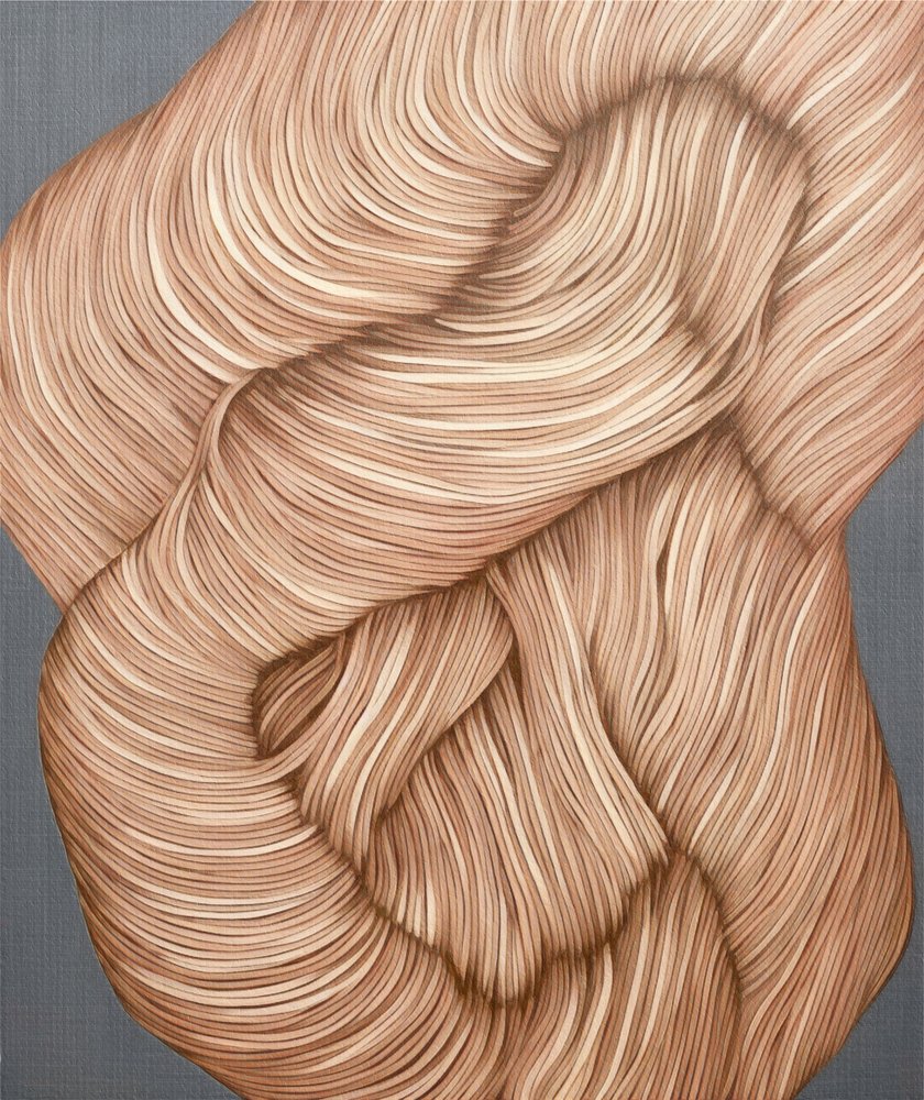 Flydende abstrakte tråde af Alma