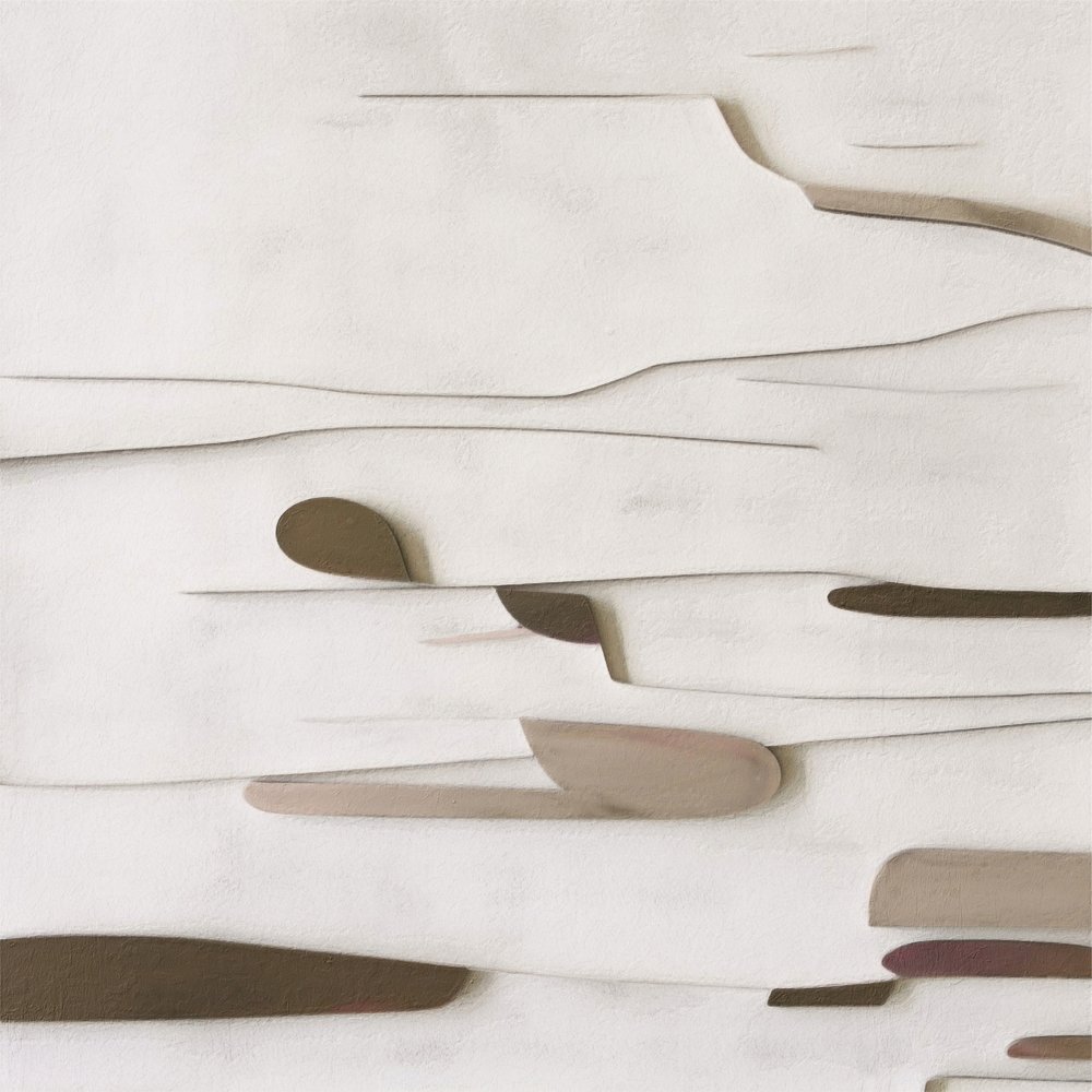 Abstrakte former i lag af Alma