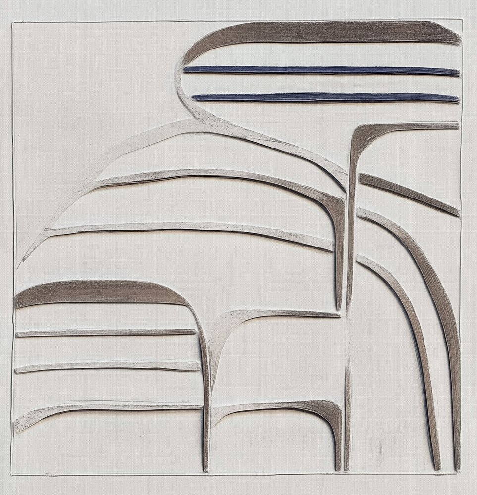 Minimalistiske arkitektoniske former af Alma