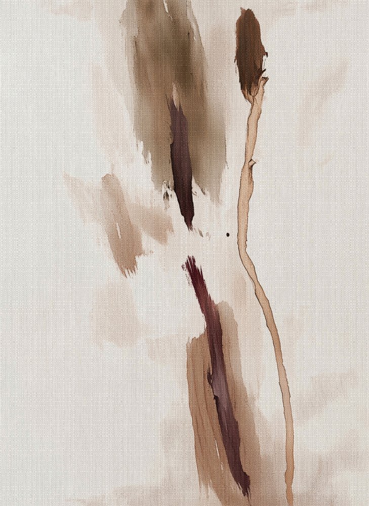 Organiske brune streger af Alma