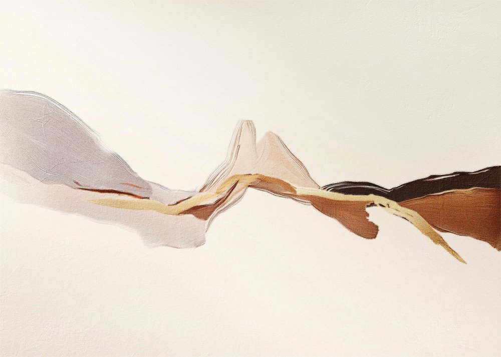 Fredfyldt abstrakt strøm af Alma