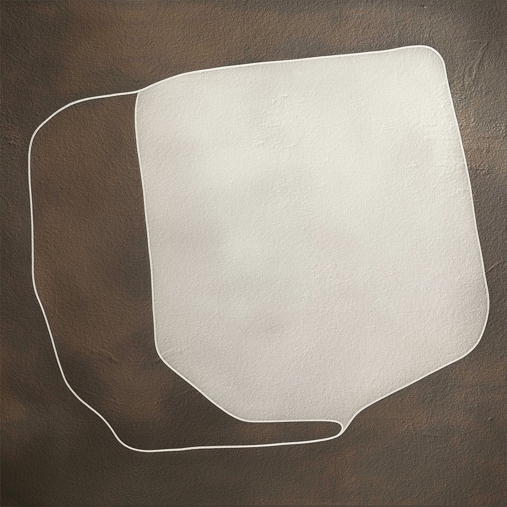 Bløde, abstrakte former af Alma