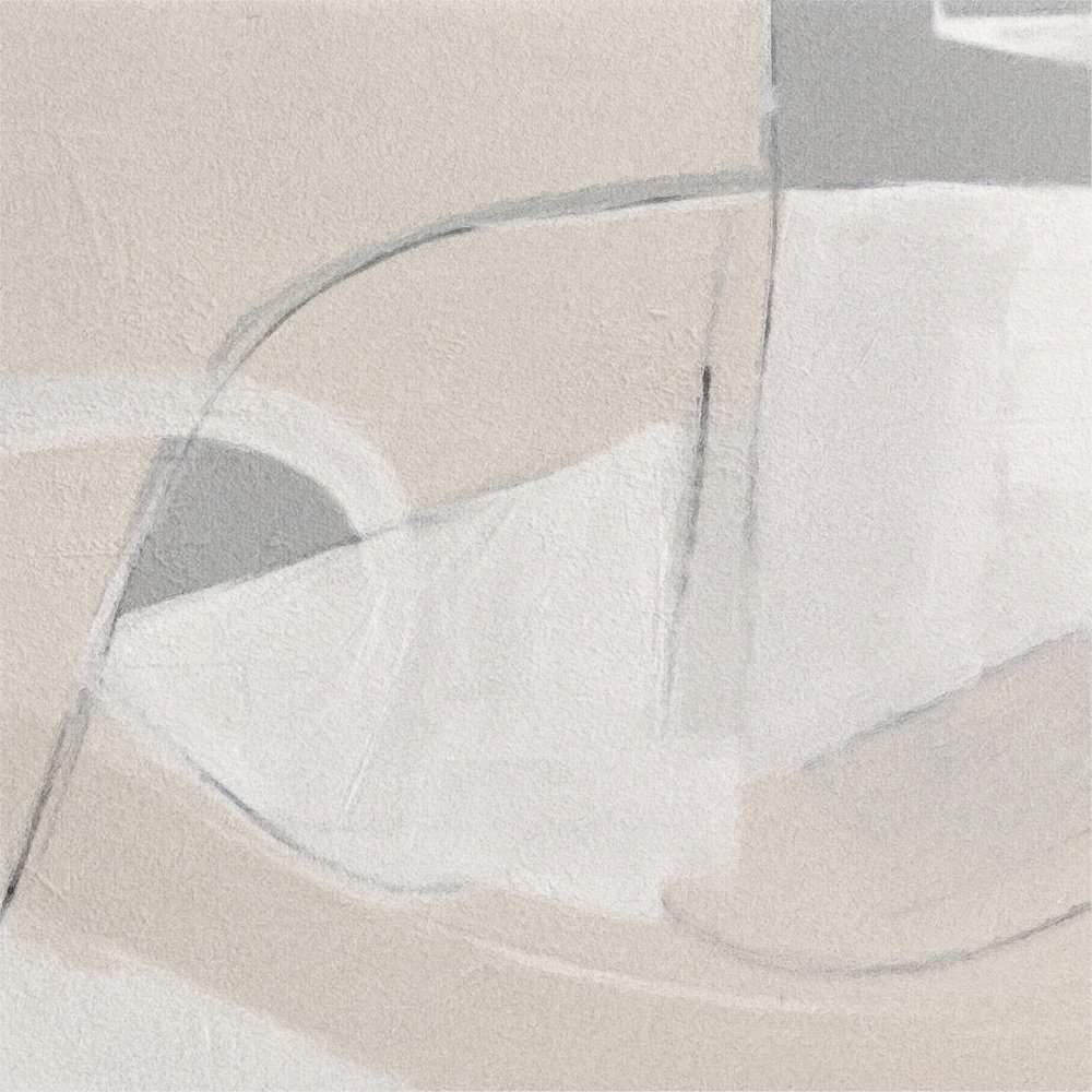 Bløde, abstrakte former af Alma