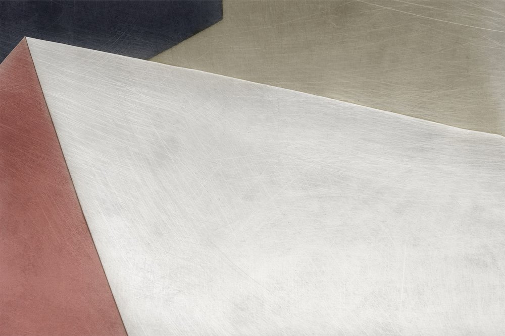 Teksturerede geometriske former af Alma