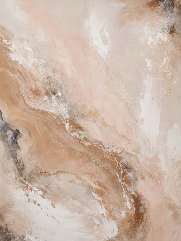 Blush Marble Flow af Alpenglow Workshop