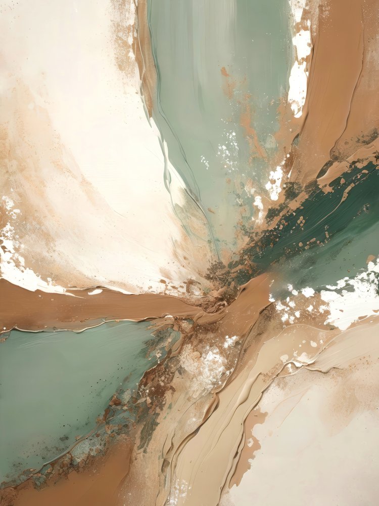 Teal Earth Flow af Alpenglow Workshop