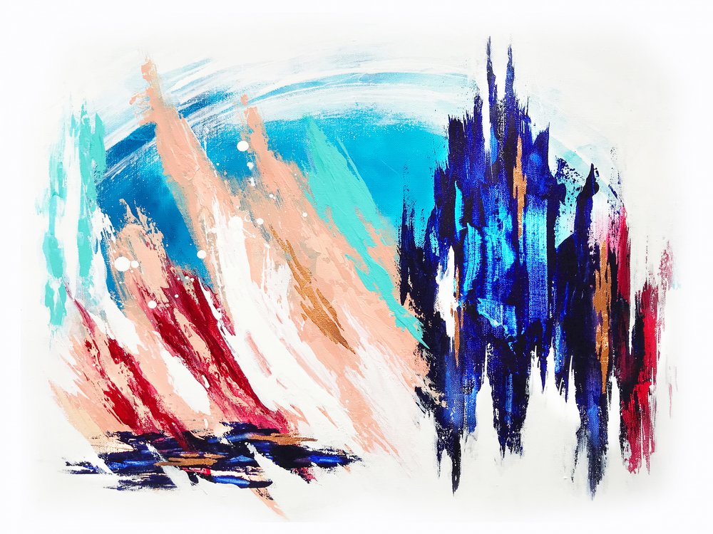 Abstrakt byglød af Alyson Storms