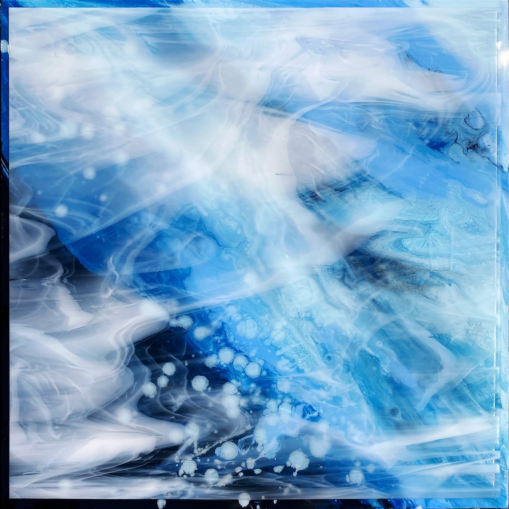 Aqua Blue Flow af Alyson Storms