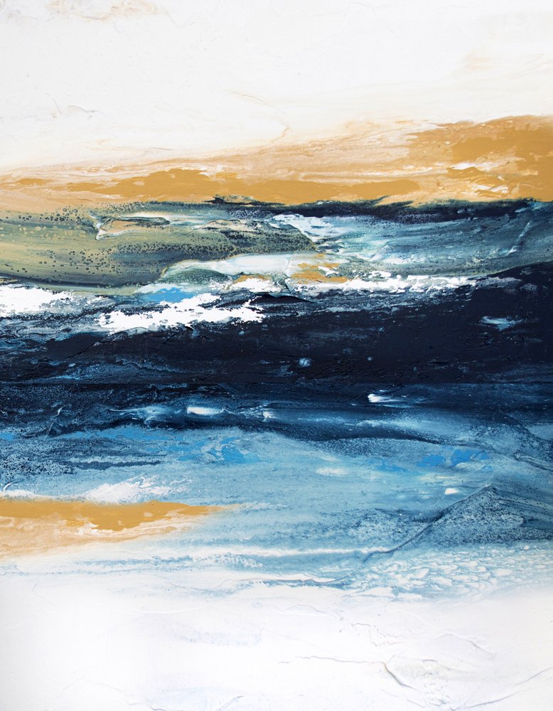 Dybblå havguld af Alyson Storms