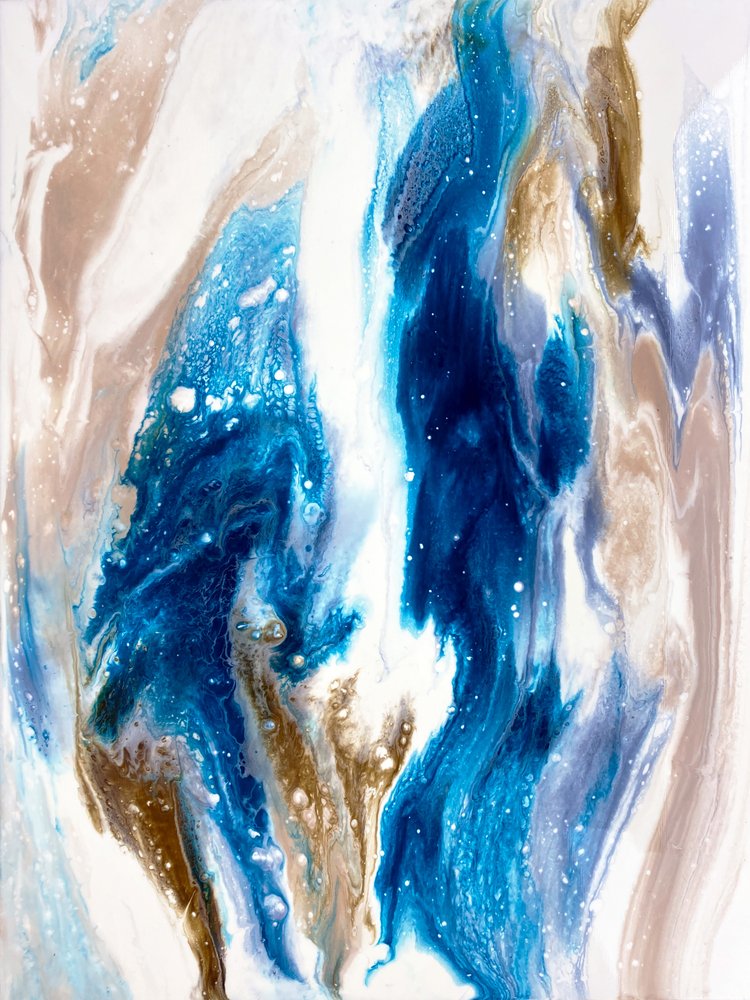 Dynamic Blue Gold-væske af Alyson Storms