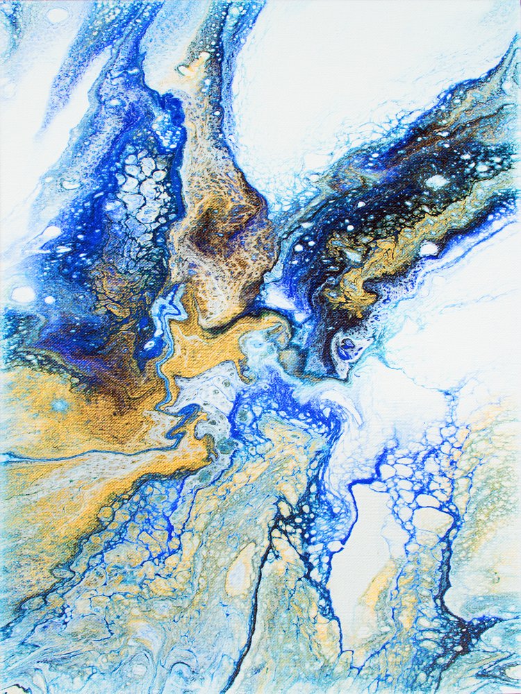 Gyldenblå strøm af Alyson Storms