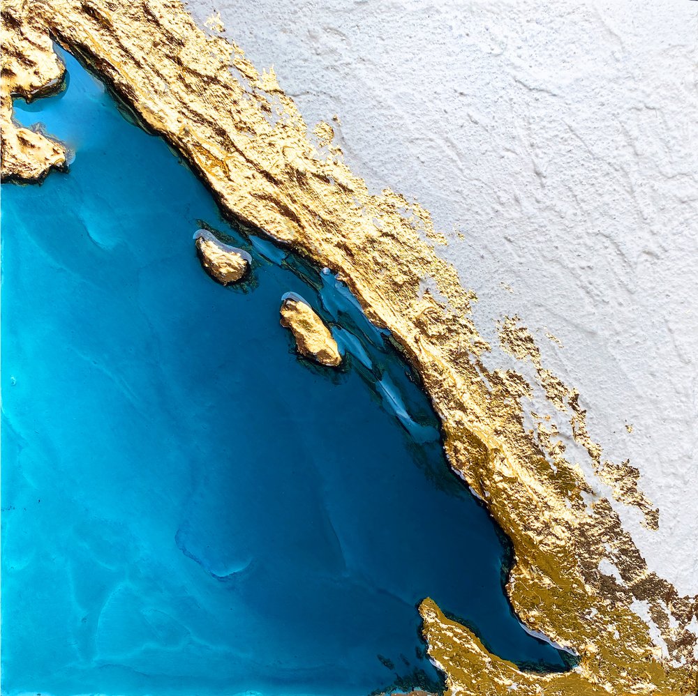 Abstrakt kunst fra Golden Coast af Alyson Storms