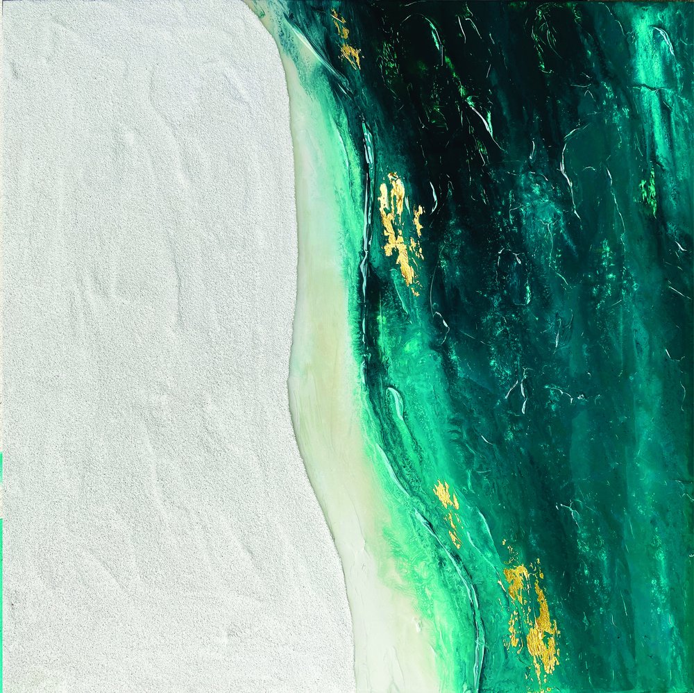 Grønne sandstrande af Alyson Storms