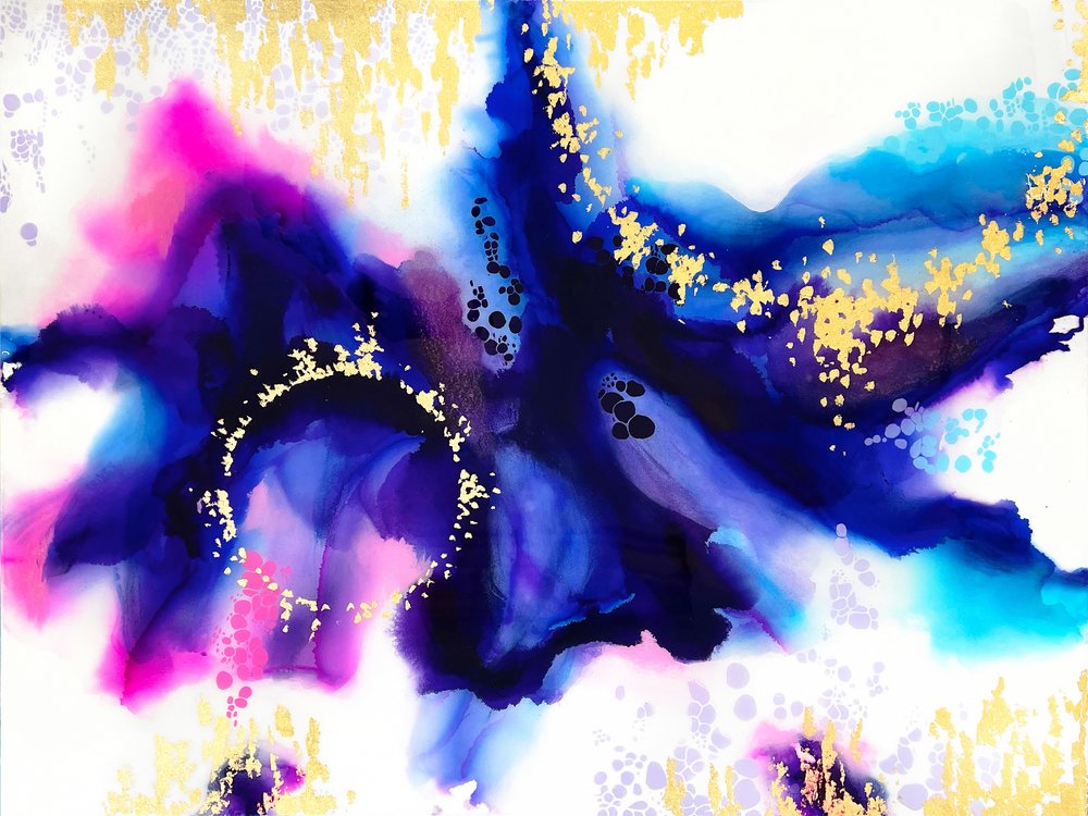 Livlig kosmisk hvirvel af Alyson Storms