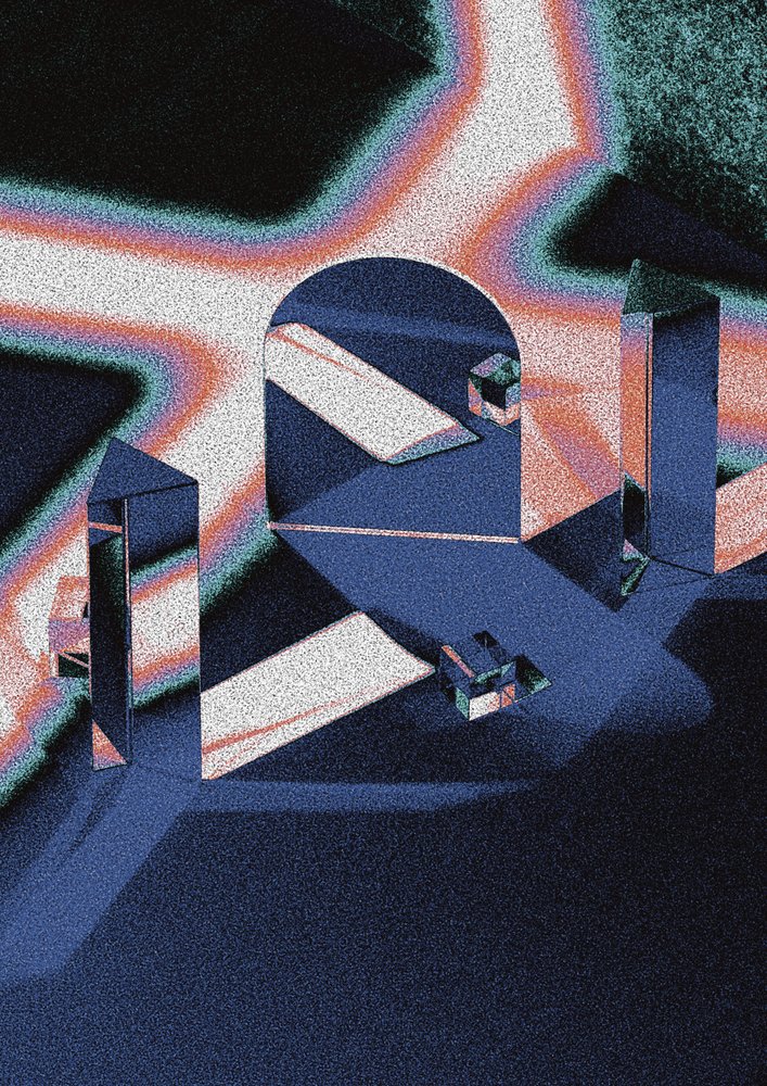 Prismatisk lysbue af Amy Louise Baker