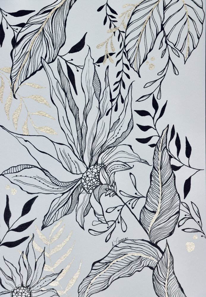 Black Gold Botanicals af Amy Tieman