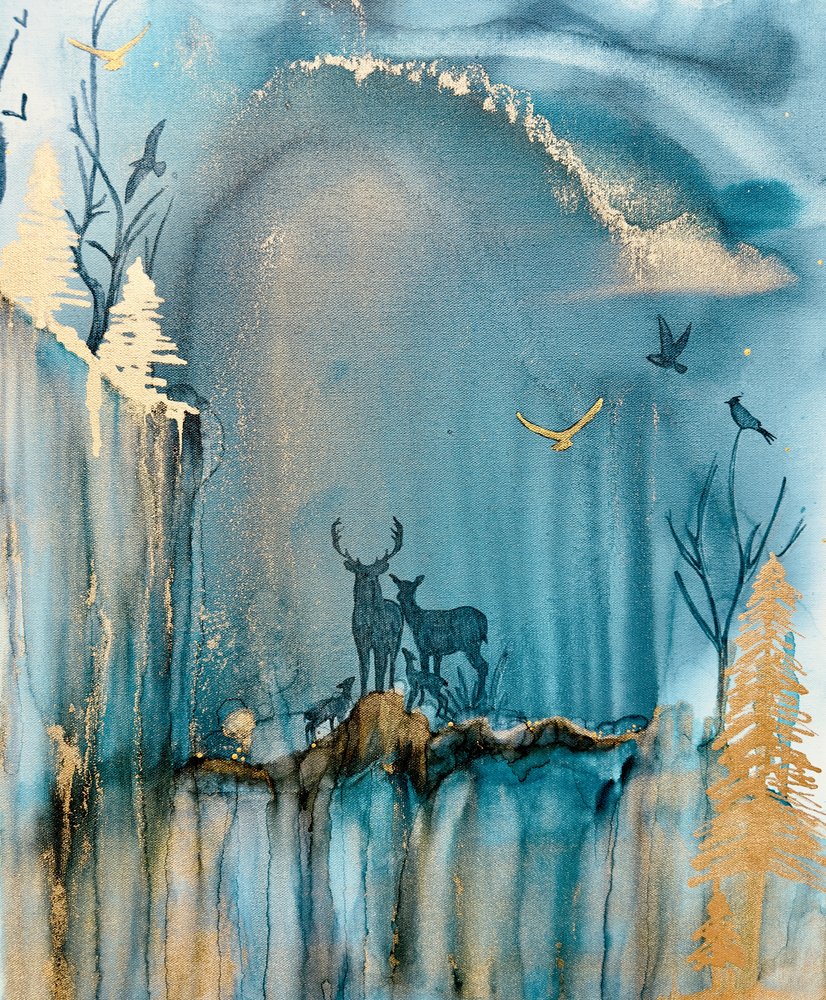 Den magiske skovs hjortefamilie af Amy Tieman