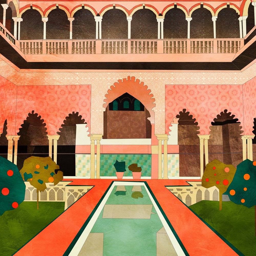 Alhambra, Granada, Spanien af Ana Rut Bre