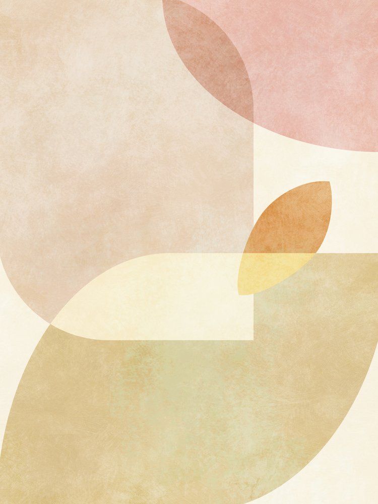 Aqua Shapes 1 kopi af Ana Rut Bre