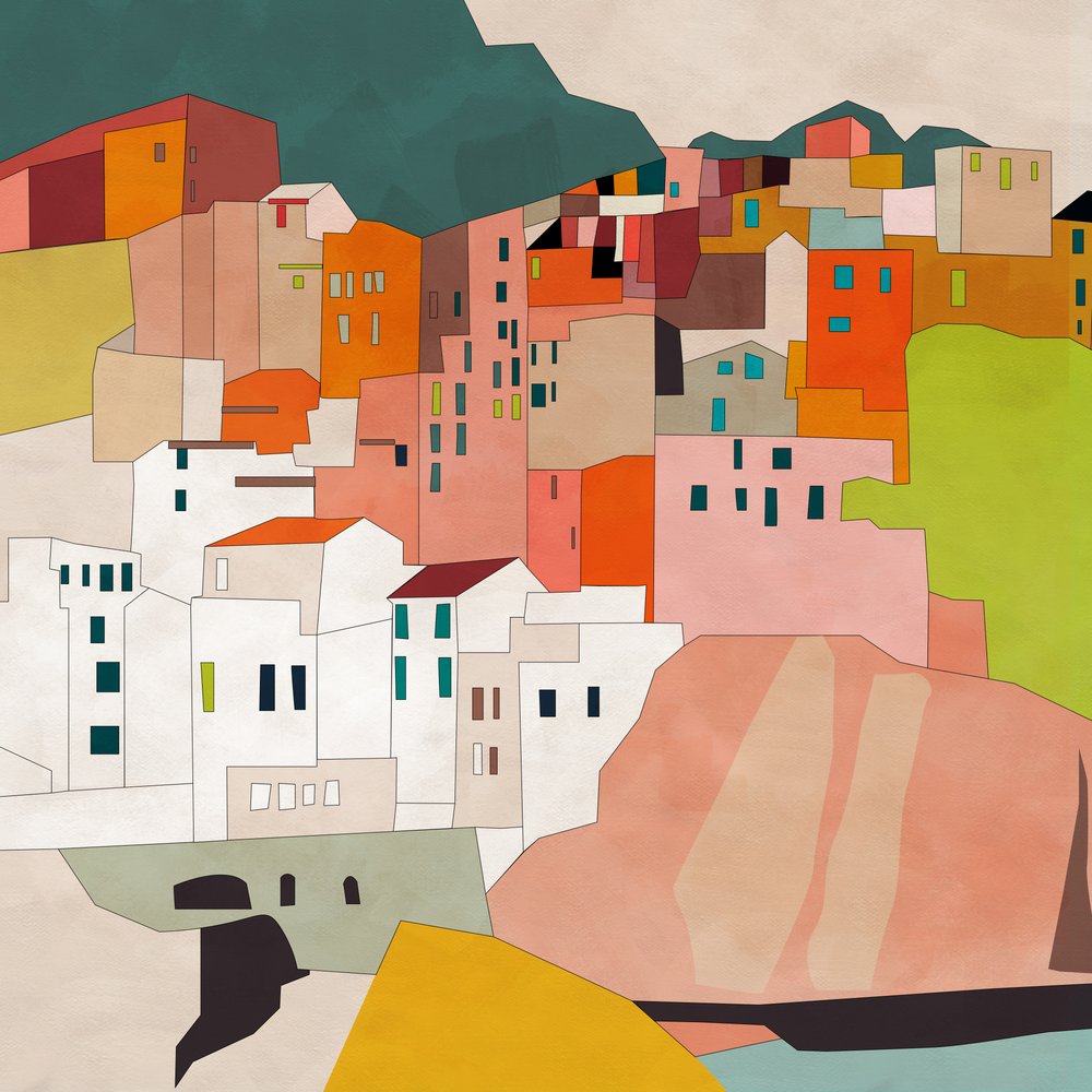 Cinque Terre af Ana Rut Bre