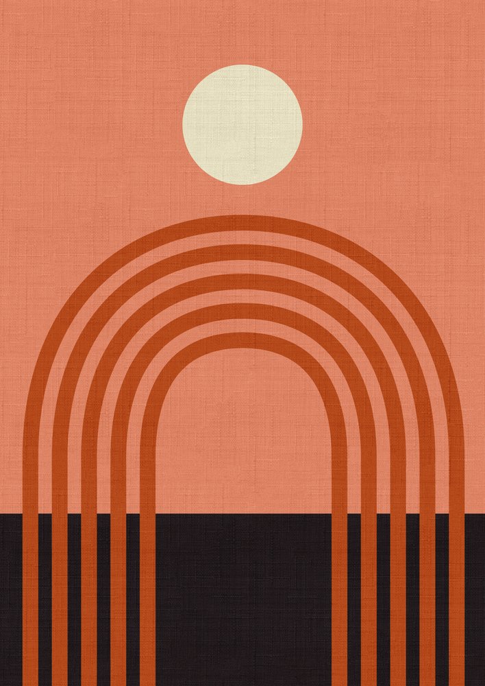 Geo Shapes Efterår 21 Arc af Ana Rut Bre