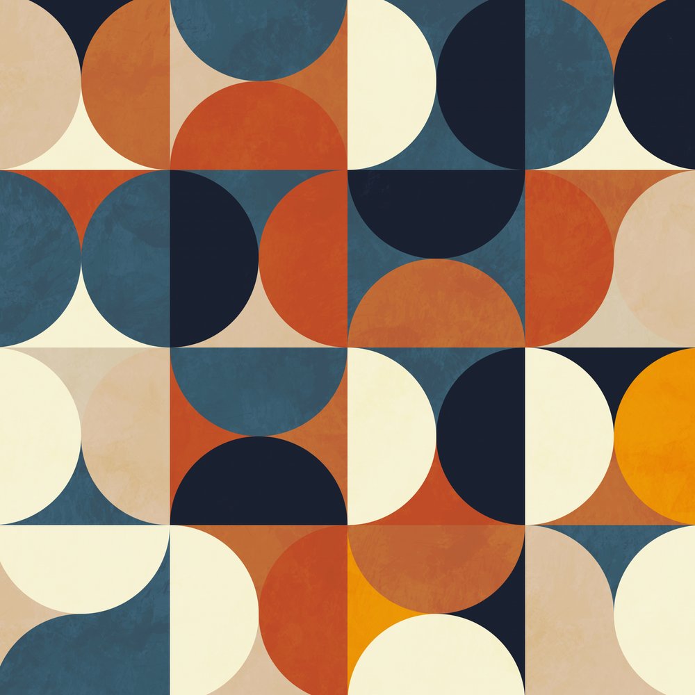 Geometri New12 Brun af Ana Rut Bre