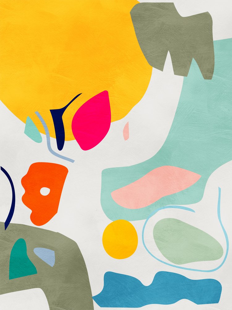 Landskabsinspireret udskæring af Ana Rut Bre