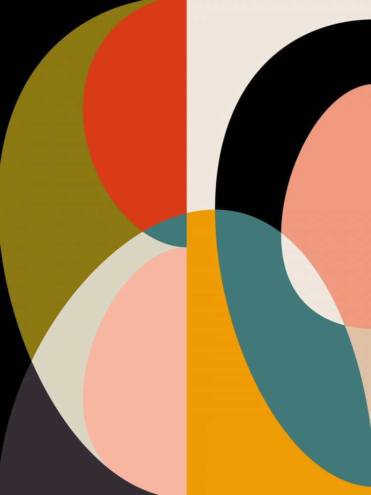 Midt i århundredet – Pastel 11 af Ana Rut Bre