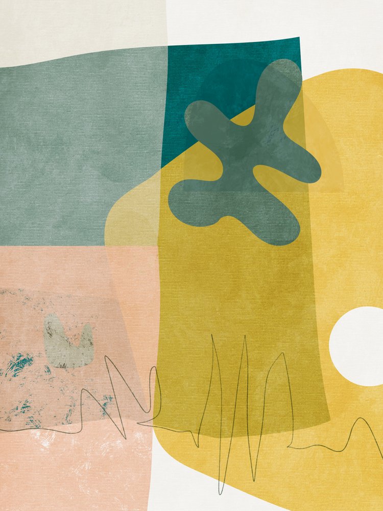 Nature Friendly Terracotta 3 Akvarelkopi af Ana Rut Bre