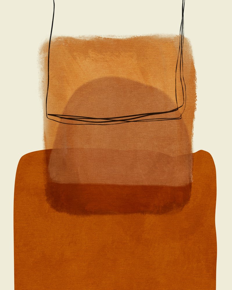 Malede linjer – Desatur-kopi af Ana Rut Bre