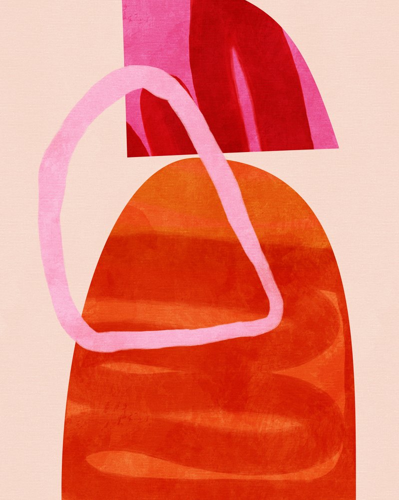 Kopi af malede linjer af Ana Rut Bre