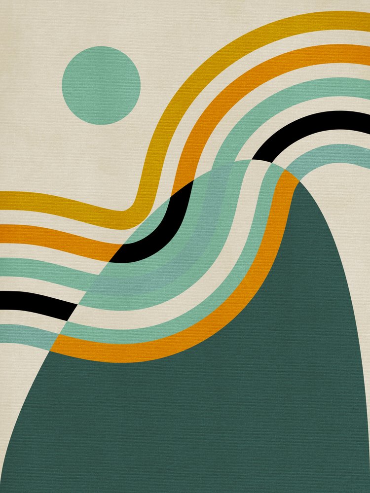 Rainbow Plus Shapes2 af Ana Rut Bre