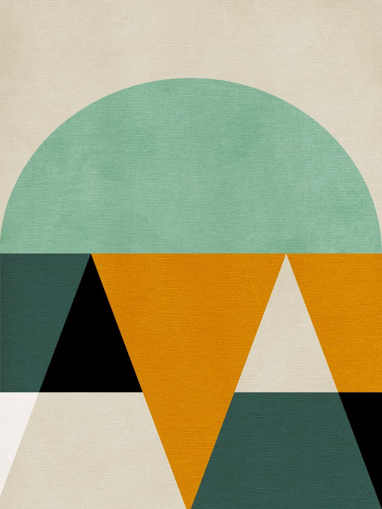 Rainbow Plus Shapes4 af Ana Rut Bre