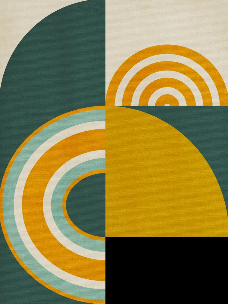 Rainbow Plus Shapes8 af Ana Rut Bre