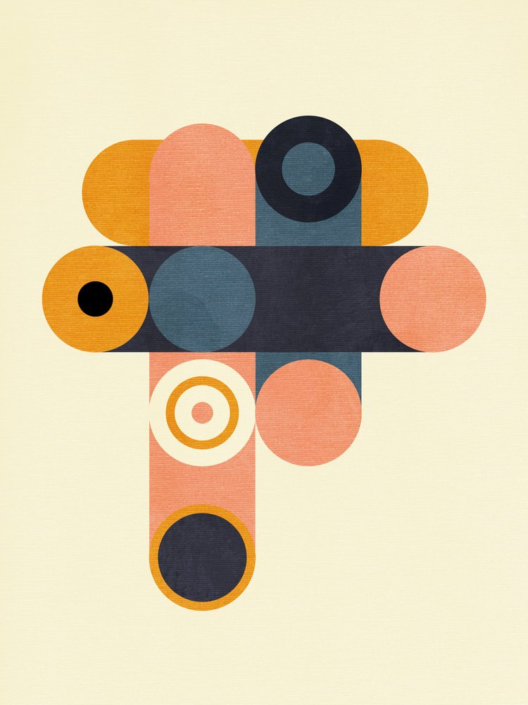 Rainbow Plus-figurer  Blå sennep8 af Ana Rut Bre