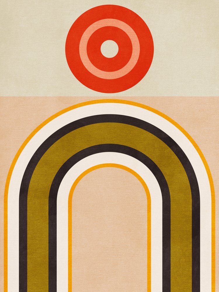 Rainbow Suns 9 af Ana Rut Bre