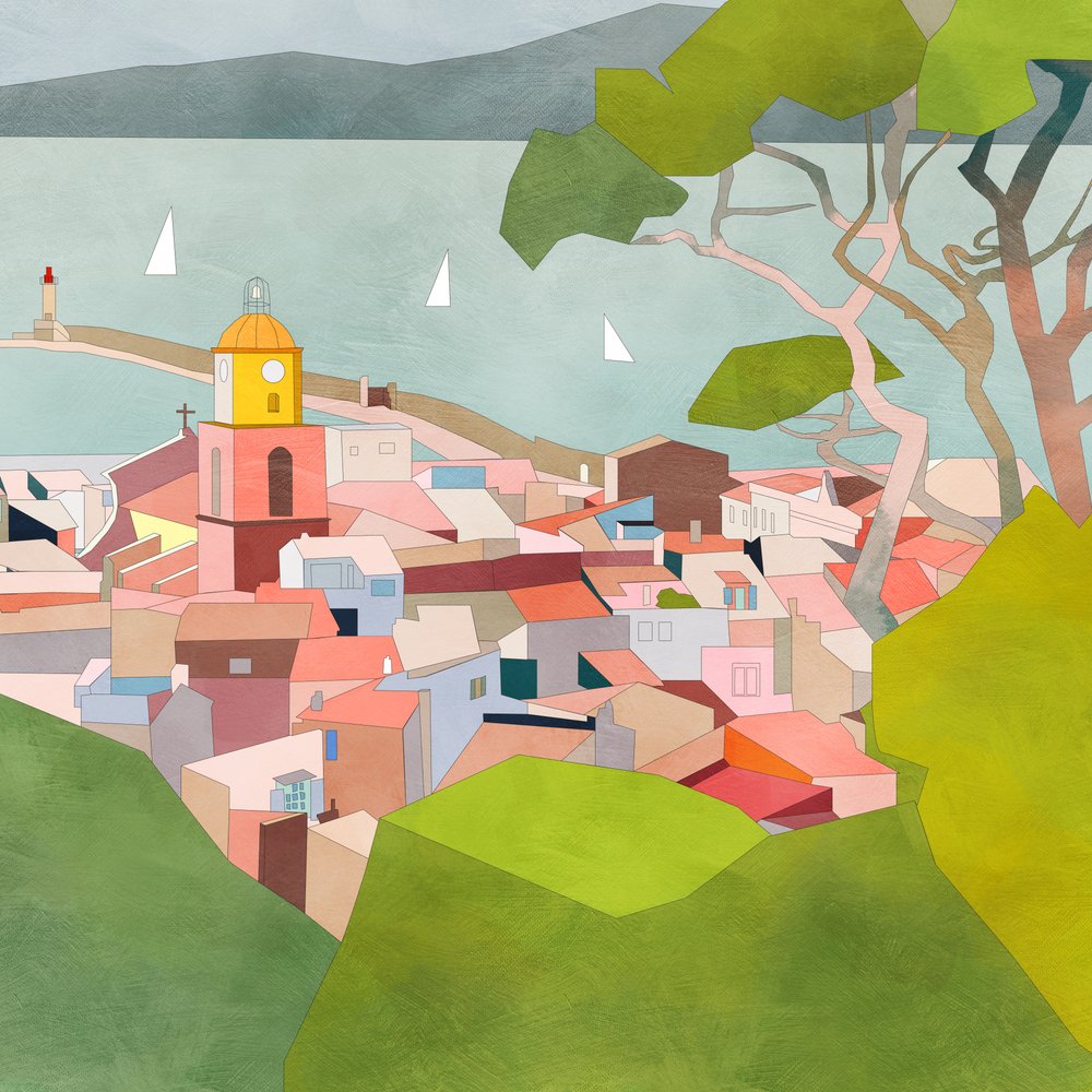 Saint Tropez Kopi 2 af Ana Rut Bre