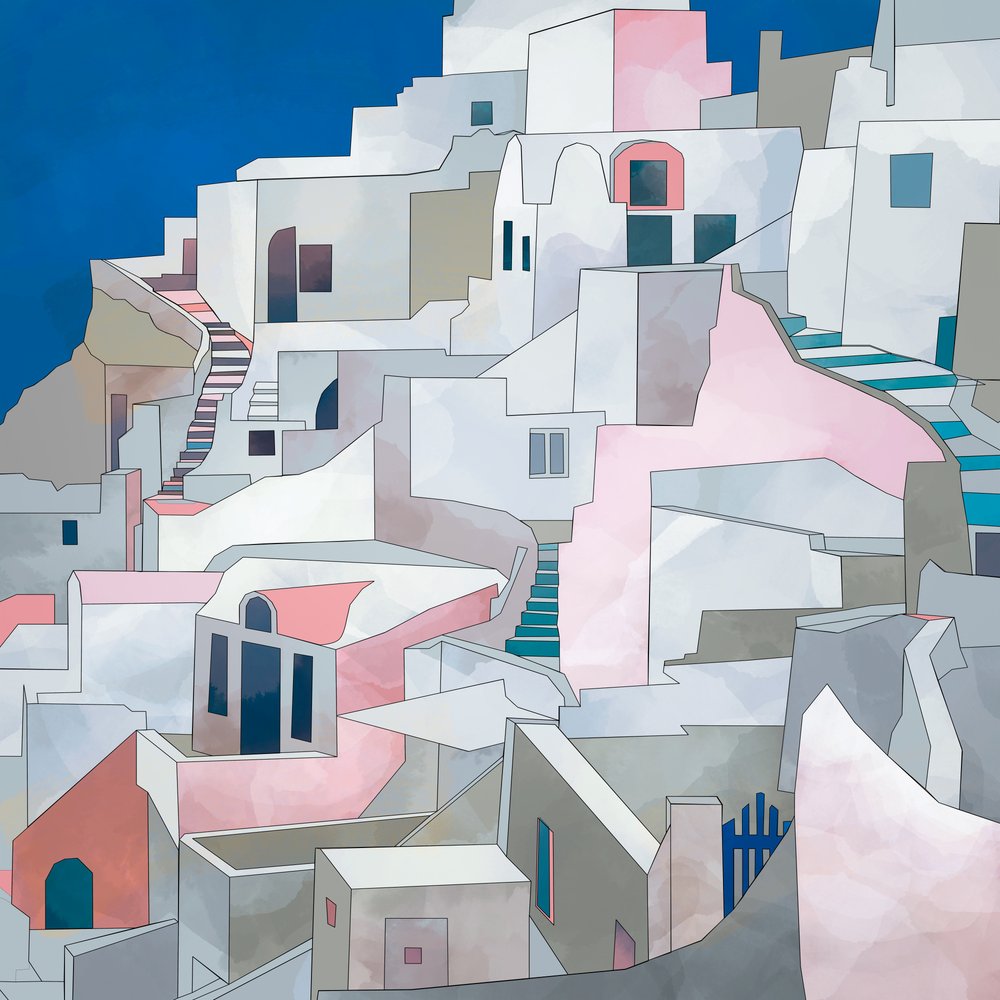 Santorini7x7 af Ana Rut Bre