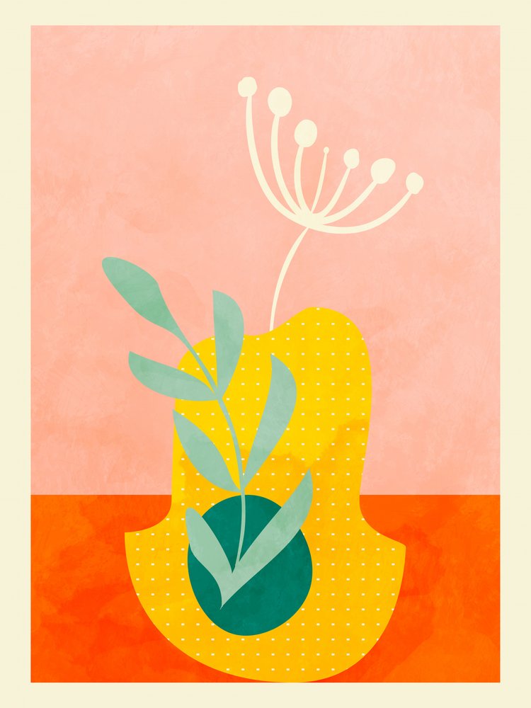 Rum Fleur2 af Ana Rut Bre