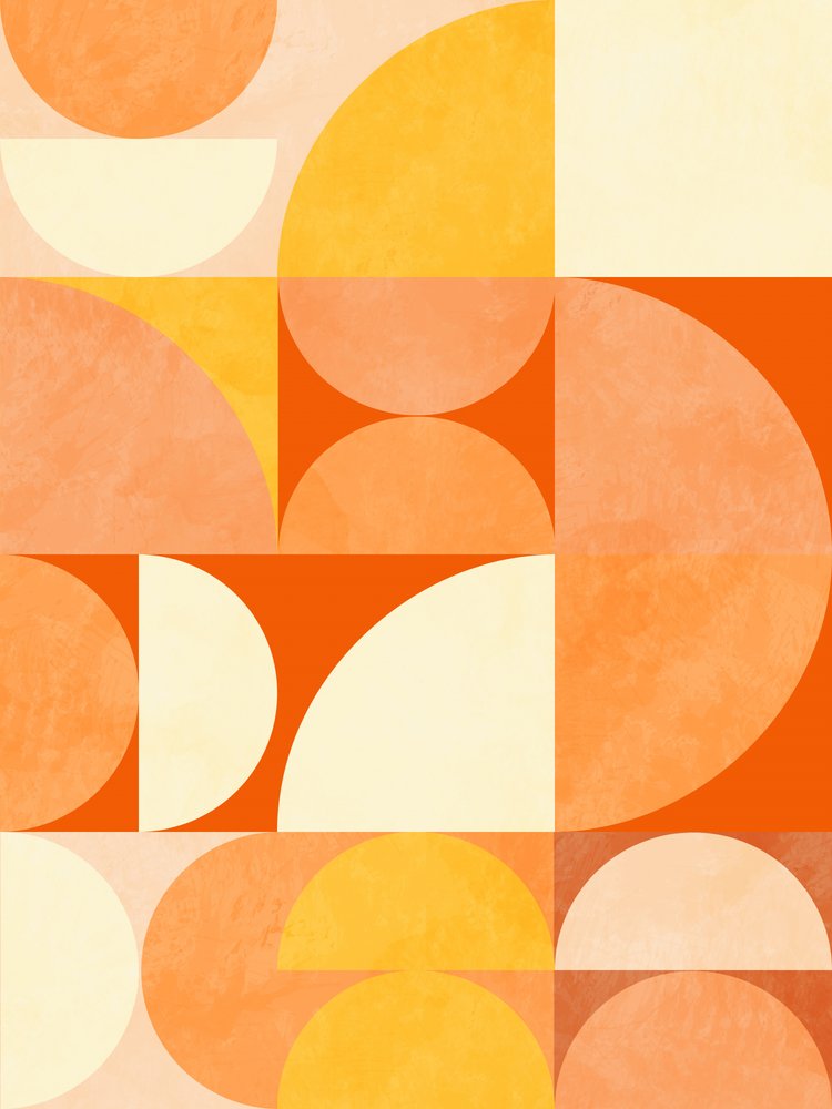 Spring Mid Rhapsody Orange 3 af Ana Rut Bre