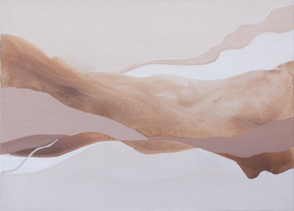 Neutralt ørkenlandskab af Anastasiya Devochkina