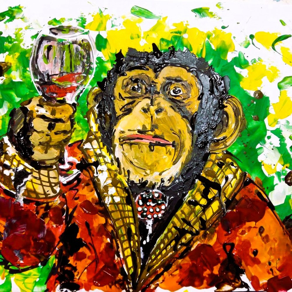 Dapper Monkey Toast af Anda Bieza