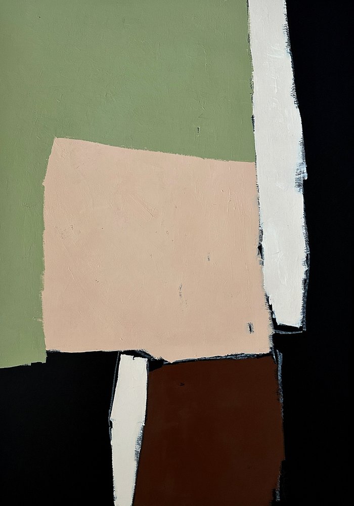 Abstrakte, jordnære former af Andrea Reichhart