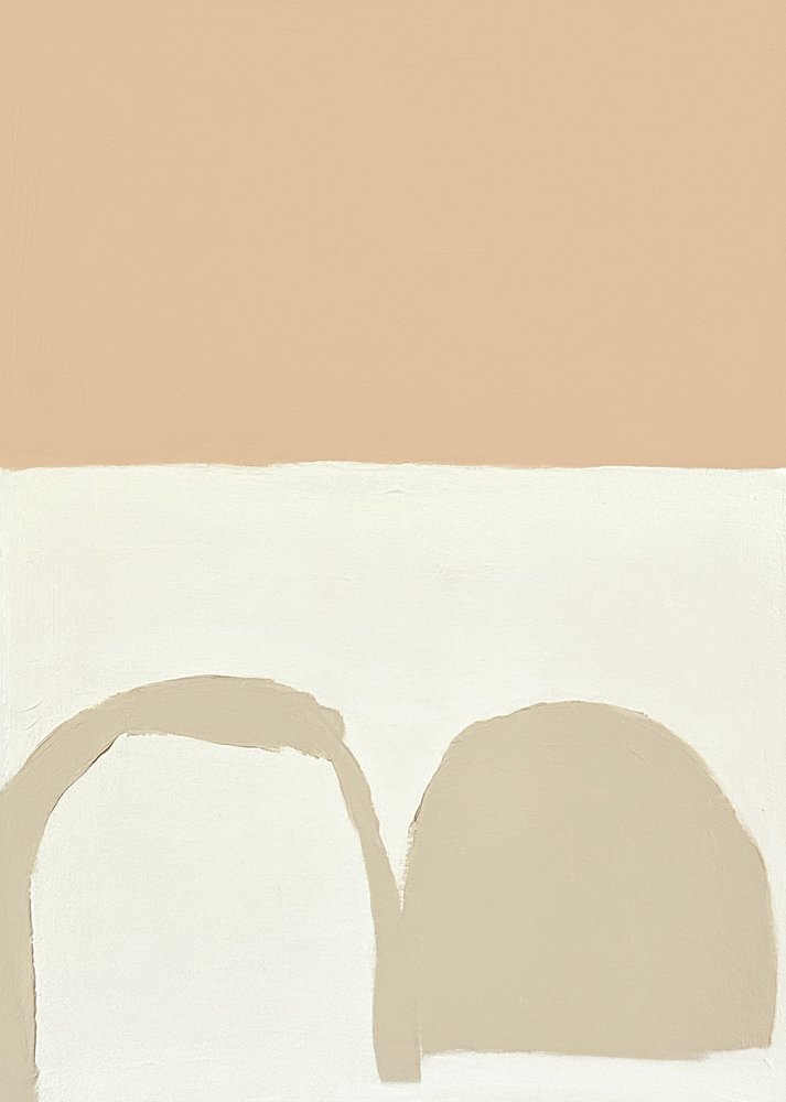 Blødt, neutralt landskab af Andrea Reichhart