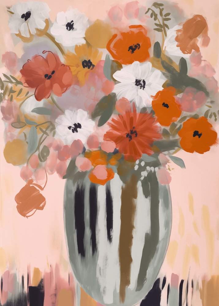 Et malerisk blomsterbuket af Andreas Magnusson
