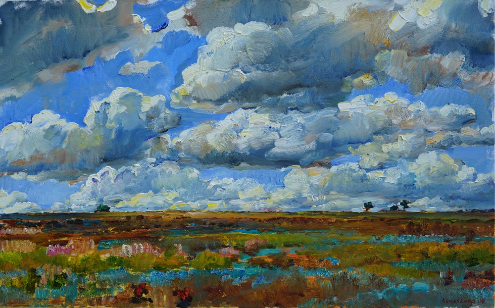 Big Sky-landskabet af Andrii Kutsachenko