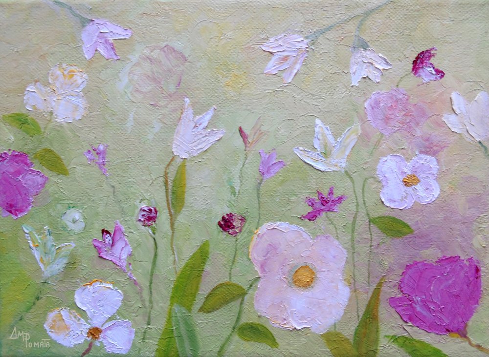 Soft Spring Garden af Angeles M. Pomata